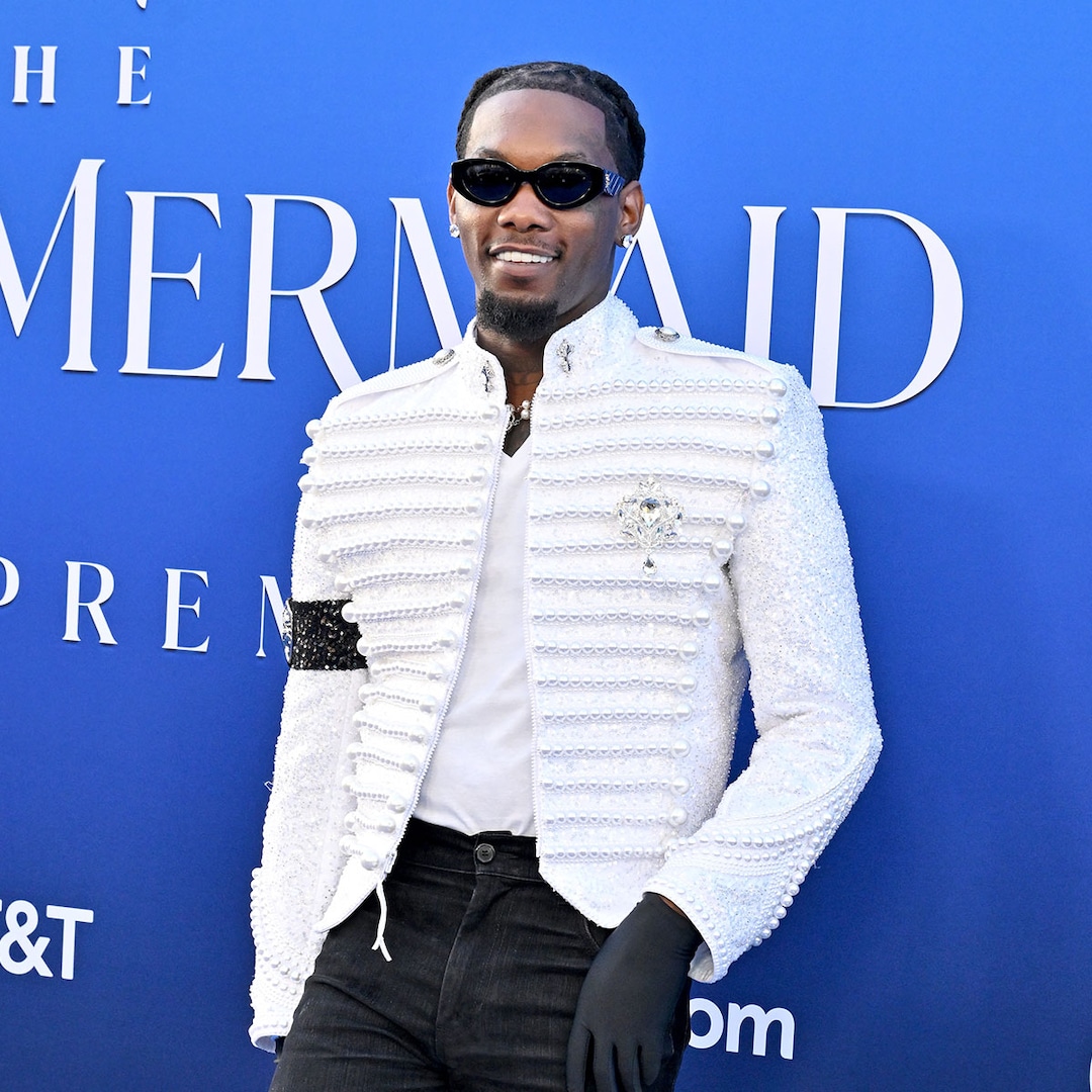 Offset & His Princesses See Little Mermaid On Dad-Daughter Date